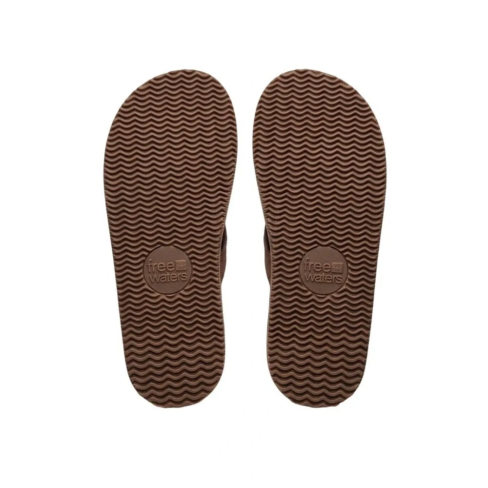 Freewaters Supreem MNS Black IV Men's Flip Flop Sandals Size 10 MO-045